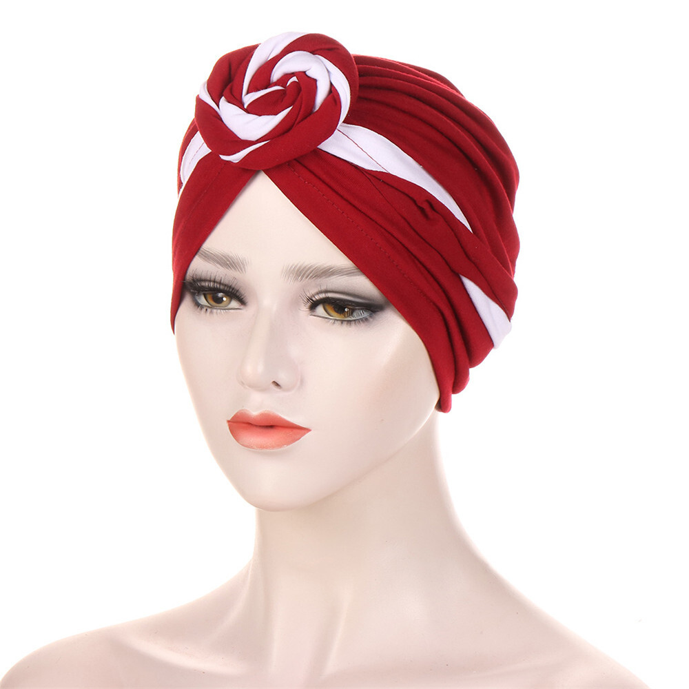 Berretto Turbante Intrecciato In Tessuto Scuba Per Donna Cappello - Foto 12