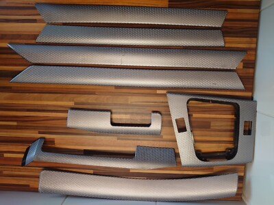 Original BMW E46 3-series M-Sport Silver Cube 2 Power Windows Interior Trims for