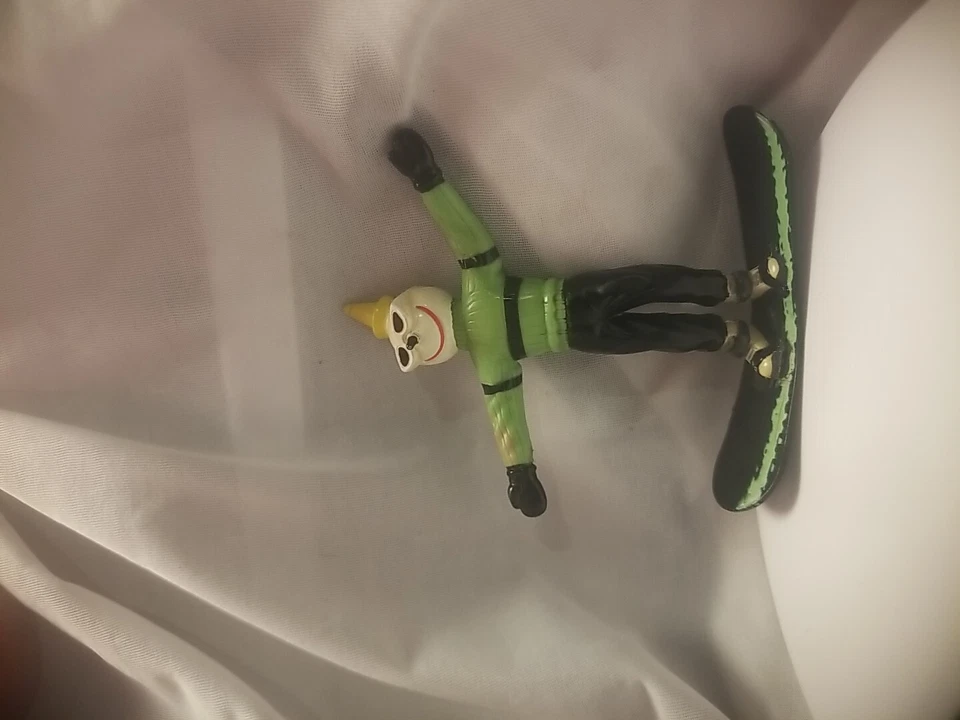 Jack in the Box 1999 Kids Meal Promo "JOCK JACK"  ON A SNOWBOARD..RARE   E4 - Image 4 of 4