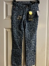 NWT Virggos Girls Jagger Skinny Denim Stretch Jeans Size 7