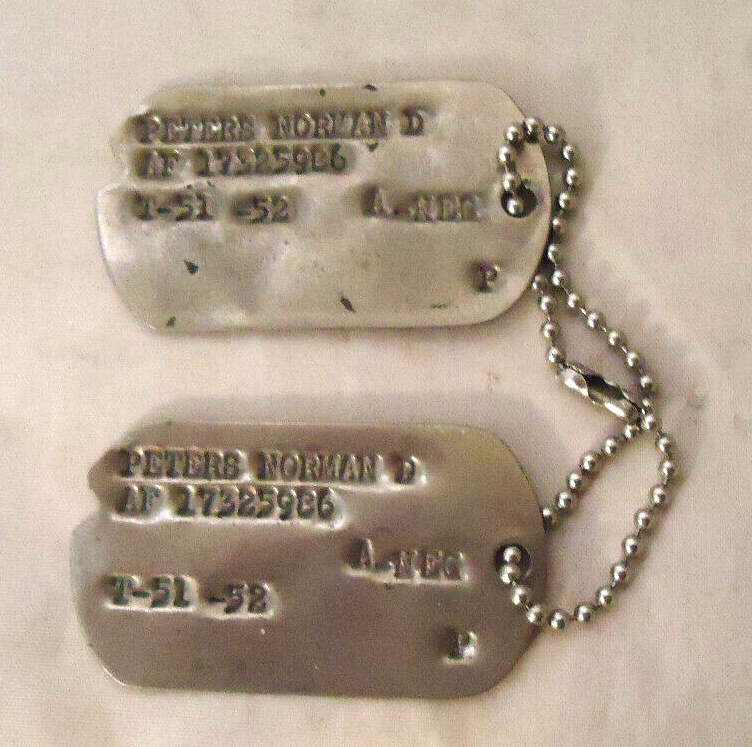 WWII期 ヴィンテージ ドッグタグ ネームプレート US Army ミリタリー WWII期 ヴィンテージ ドッグタグ ネームプレート US Army ミリタリー