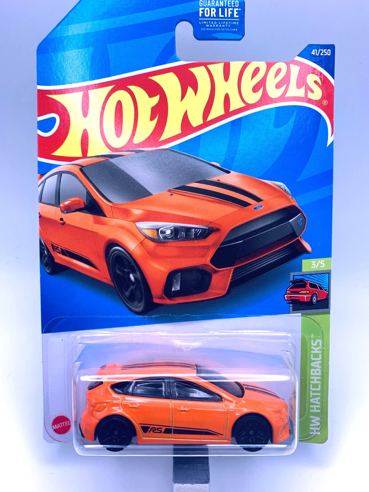 Hot Wheels 2022 HW Hatchbacks Ford Focus RS Car Orange New