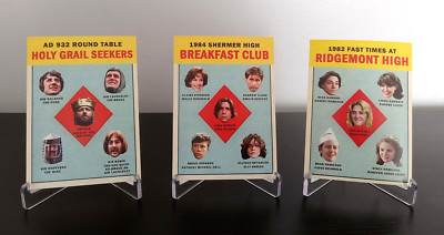 Classic Films 3-Card Set: Custom-Designed Cards | Holy Grail Ridgemont Breakfast