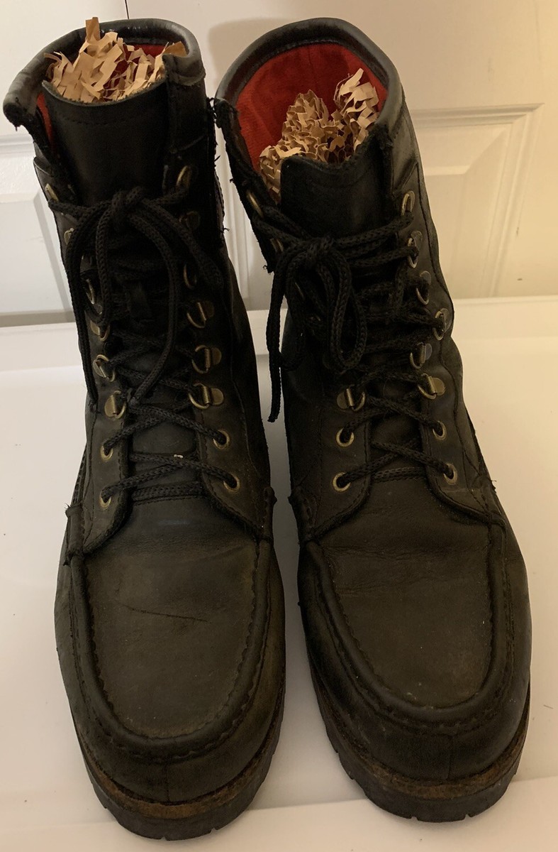 Ralph Lauren distressed Ranger Boots Polo Ralph Lauren Ranger Boots Mens Size 11.5 Tan Brown  main image 4
