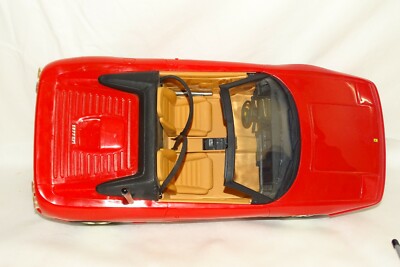 Big Barbie FERRARI F355 GTS Radio Controlled Red Convertible Big Barbie FERRARI F355 GTS Radio Controlled Red Convertible