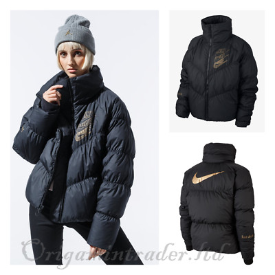 Nike WMNS NSW Down Fill Jacke Schwarz CK3963-010 Größe XL