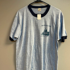Screen Stars Vintage Washington D.C. Graphic Short Sleeve T-Shirt Adult XL