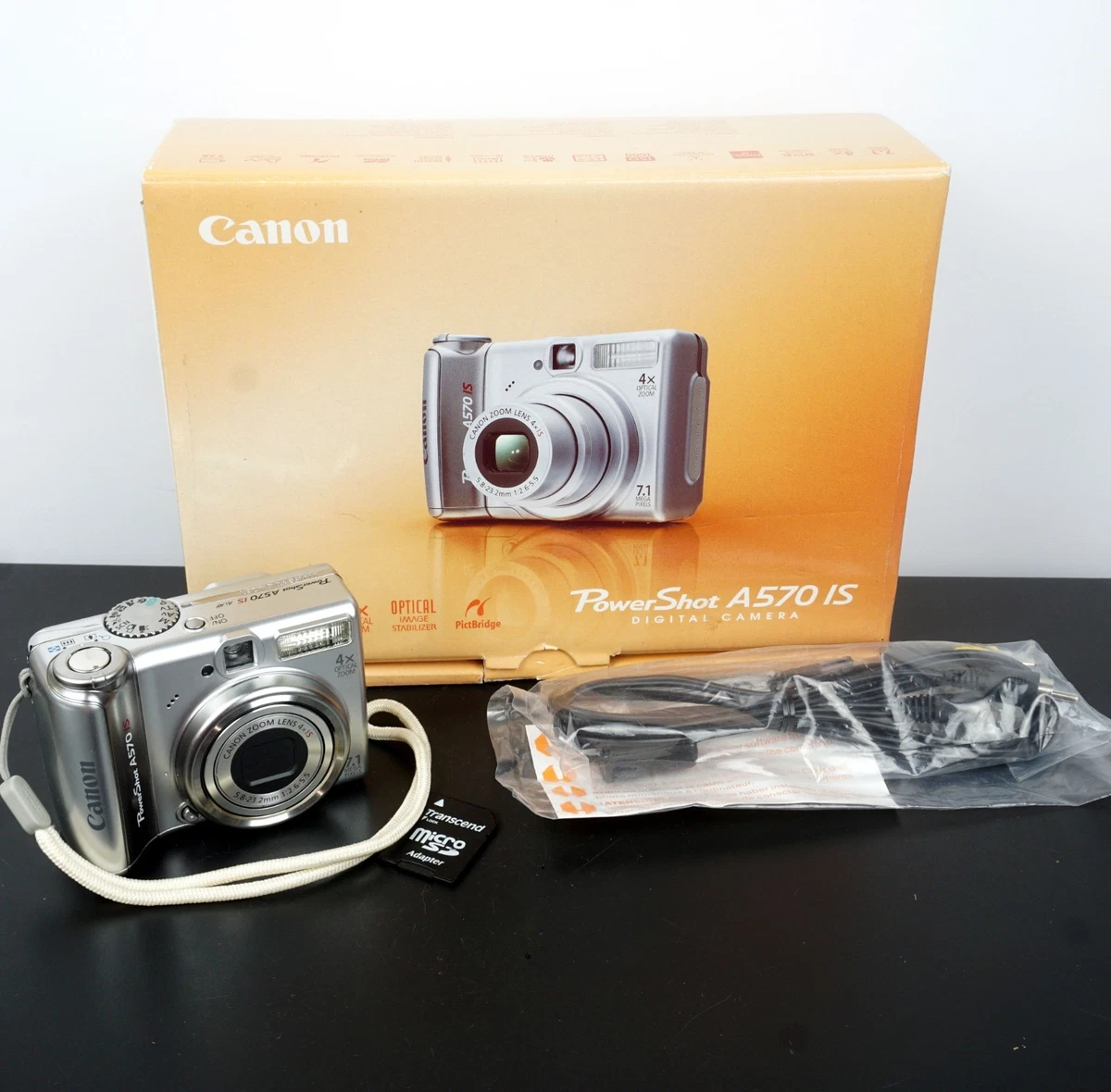 Canon PowerShot A570 IS Digital Cameras for sale | eBay