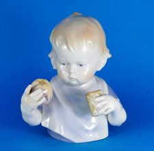 METZLER and ORTLOFF China Figure of a Baby German Porcelain c1950