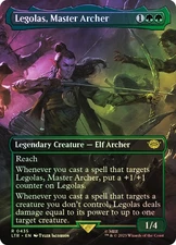 MTG FOIL Legolas, Master Archer  - The Lord of the Rings #435