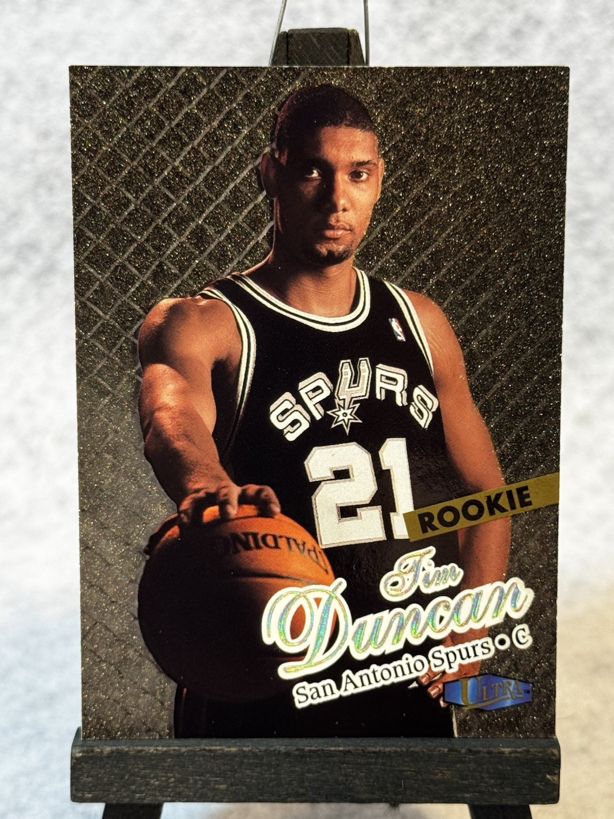 1997-98 Fleer Ultra - Rookie Tim Duncan #131G Gold Medallion (RC)