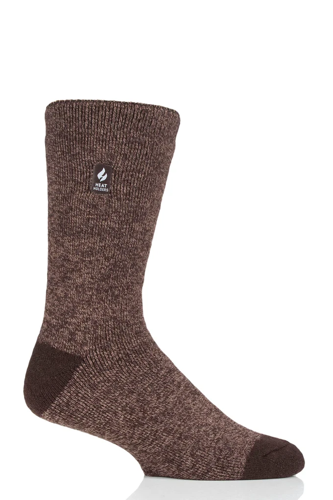 HEAT HOLDERS FIELDFARE LITE TWIST UNISEX CREW SOCKS TOG 1.6 Mens7-12 Womens8-13