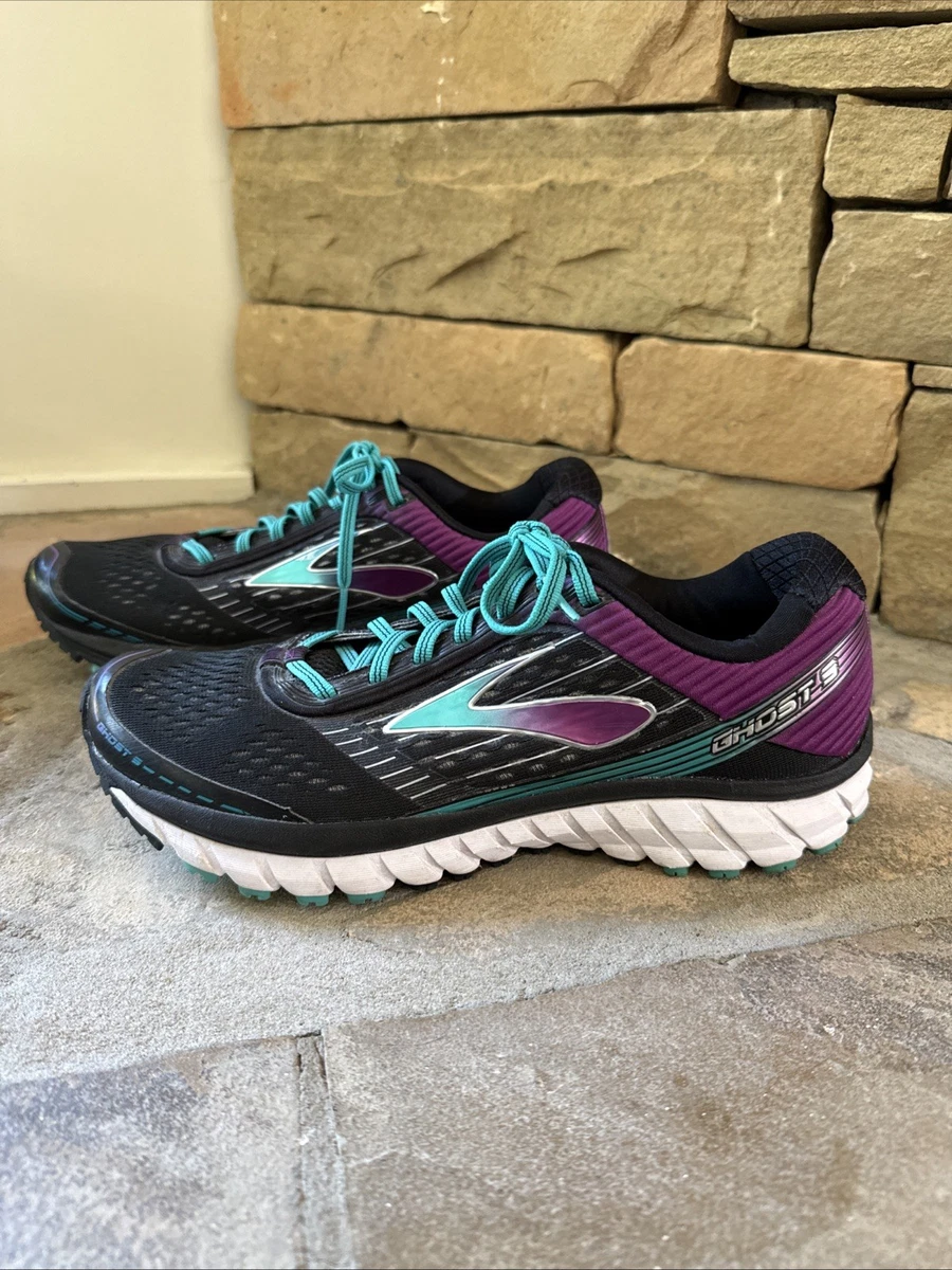 Brooks Ghost 9 Black/Purple for sale | eBay