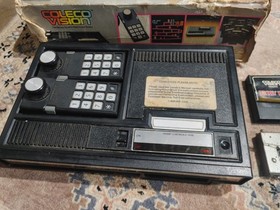 Vintage ColecoVision Video Game System + Donkey Kong Cartridge - UNTESTED