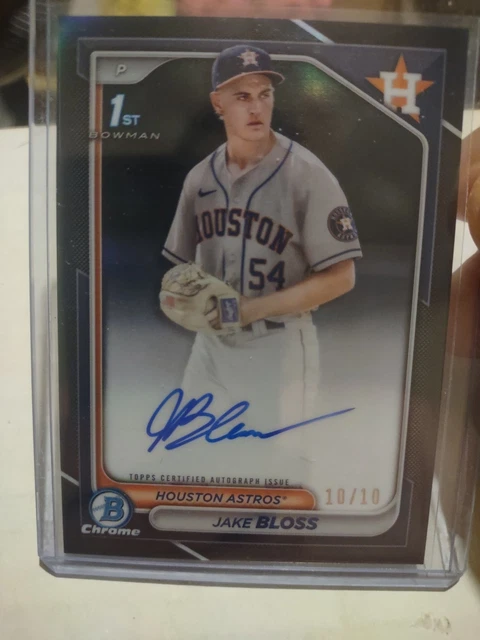 Jake Bloss Bowman Chrome 1st Bowman Auto/10