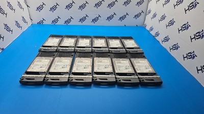 NetApp X426A-R6 1.8TB 10K 12Gbps 2.5'' SAS HDD P/N:108-00424 for DS2246 Lot of 12
