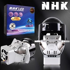 Nhk M4 Plus 3.0 Inch Bi-led Projector Arcing Lens 6000k 134w Headlight Universal