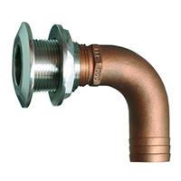 "Groco 1-1/2\" 90 Grad Schlauch Durch Rumpf Anschluss HTHC-1500-S Boot Marine"