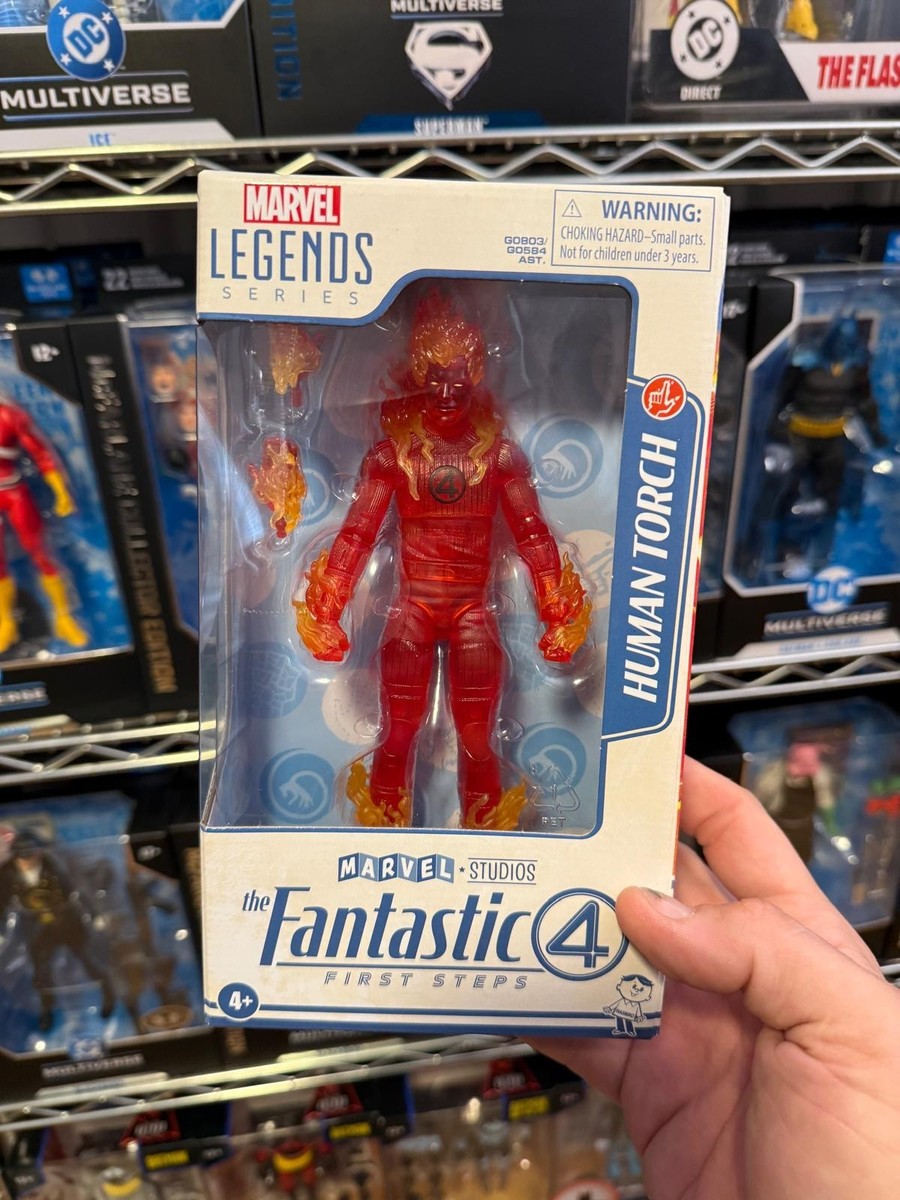 The Fantastic Four: First Steps Marvel Legends Human Torch Action
