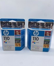 Genuine HP 110 Tri-Color Ink Cartridge Original Box Sealed - EXPIRED Jan 2009