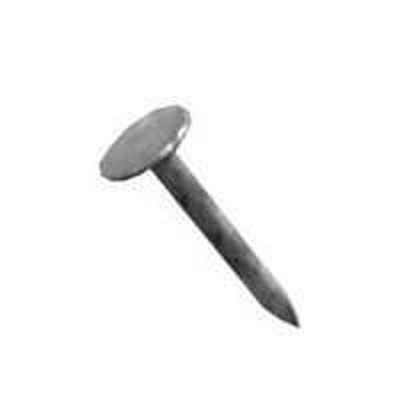 ProFIT 0132119 Hand Drive Roofing Nail, 1-3/4 in L, Flat Head, 11 ga, Steel, 25