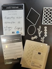 Stampin' Up Linked Together Stamp set, matching dies masks