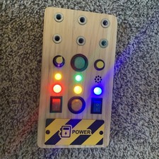 Busy Board Montessori Toys for Toddlers Wooden Sensory Switch Toy Lights Sounds