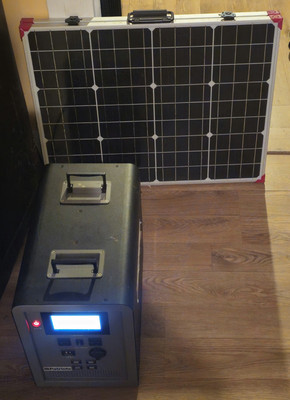 4 patriots solar generator 1500 | eBay