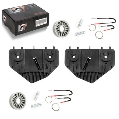 2x Fensterheber Reparatur Set hinten für Mitsubishi Colt CZC Cabrio RG 2006-2009