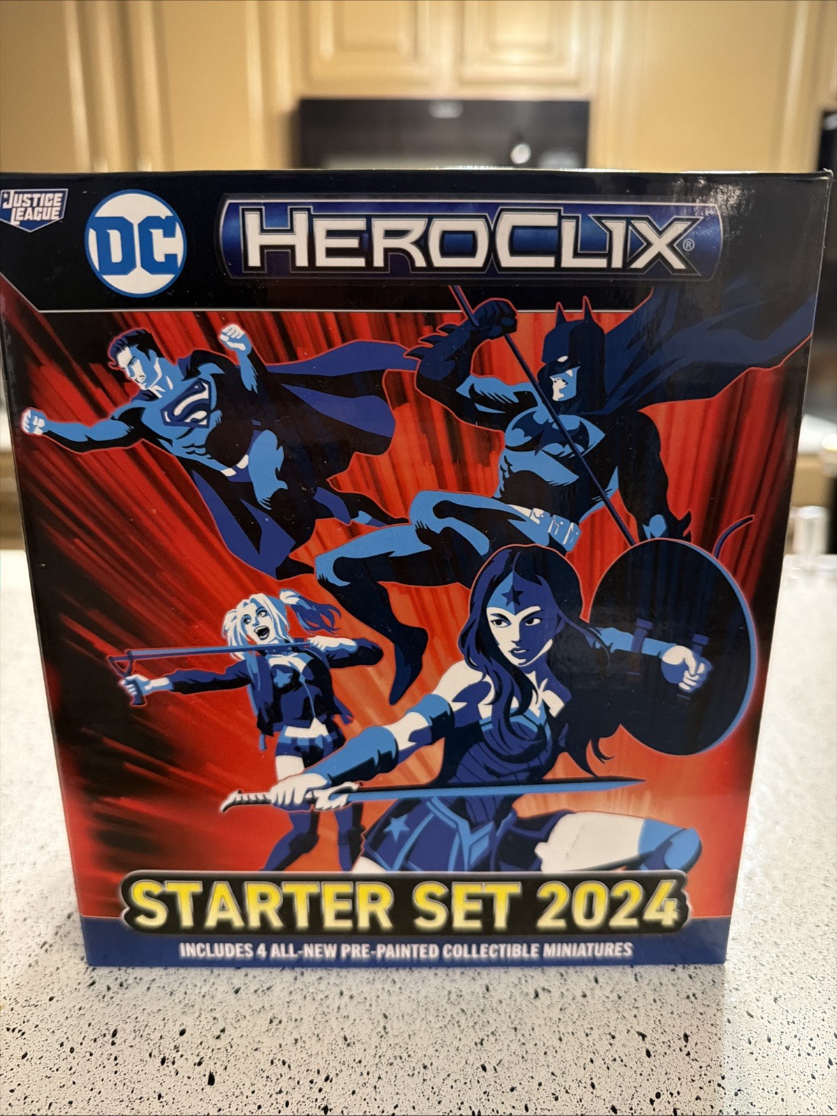 DC Heroclix Starter Set 2024 Edition, WizKids Miniatures Game