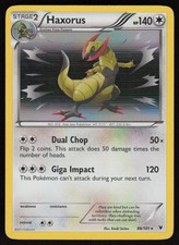 Haxorus 88/101 Holo Noble Victories Pokemon TCG Damaged on eBay