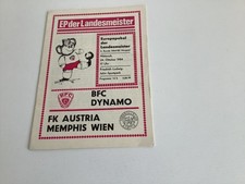 BFC DYNAMO v FK AUSTRIA MEMPHIS WIEN October 1984