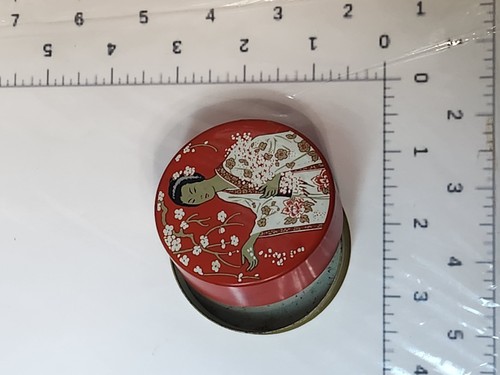 Japanese Madame Butterfly Pure Silk Typewriter Ribbon IBM Electric Tin EMPTY - Picture 3 of 10