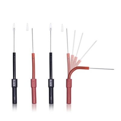 BOCEUC Back Probe Kit, 4 PCS Flexible Probes Automotive Black, Red