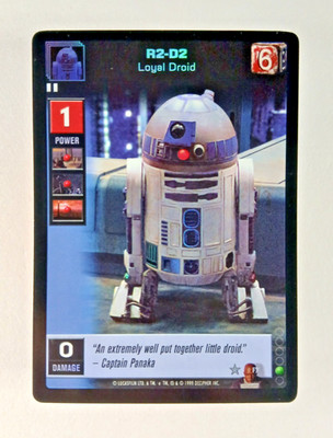 R2-D2, Loyal Droid #F7 Foil - The Jedi Council, Young Jedi CCG card