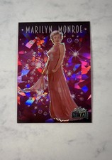 2024 Leaf Metal Marilyn Monroe Icons Collection Pink Cracked Ice Prizm 1/10-28