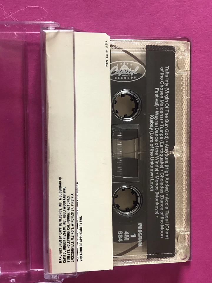 Yma Sumac - Voice of the Xtabay/Inca Taqui (Cass, Album, Comp, RE) (Near Mint (N - Image 2 of 2