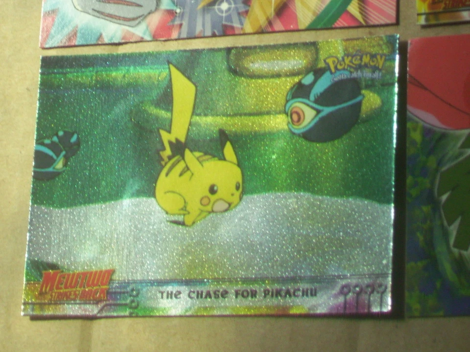 13 Topps 1999 Pokémon trading cards 3 holograph, base set, commons - Image 3 of 4