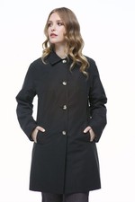 Jennifer Ladies Mac in Black