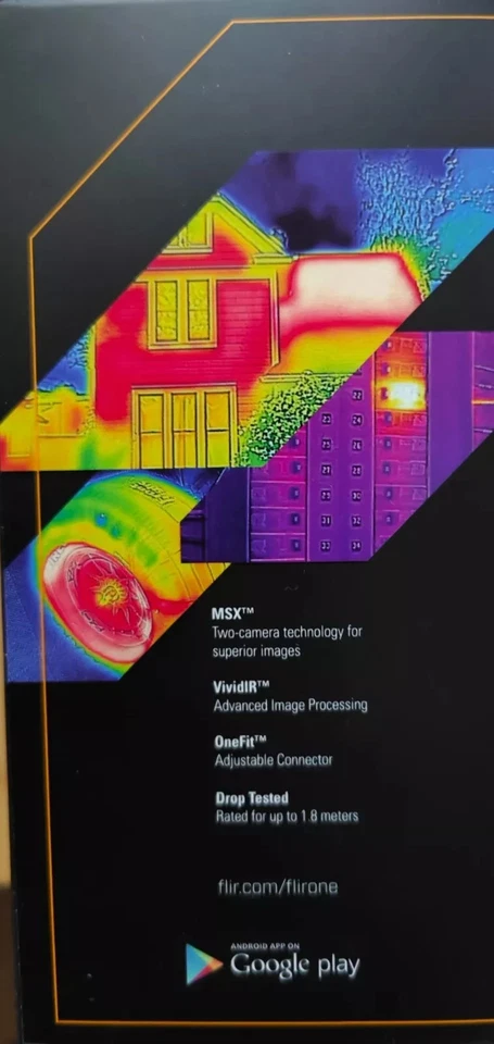 FLIR ONE Pro USB-C Android Thermalbilderkamera Wärmebildkamera Smartphone - Bild 4 von 4