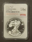 2018-S $1 SILVER AMERICAN EAGLE NGC PF70 First Day of Issue ANA - FDOI  : 09423