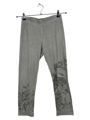 Simclan Leggings Femme Gris Motif Floral Casual (EU 36, INT S, W28) - Photo 1/3