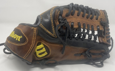 Wilson Pro Soft Yak 12.5'' A1500BBJH32 ECCO Leather RH Mens Ball Glove EUC