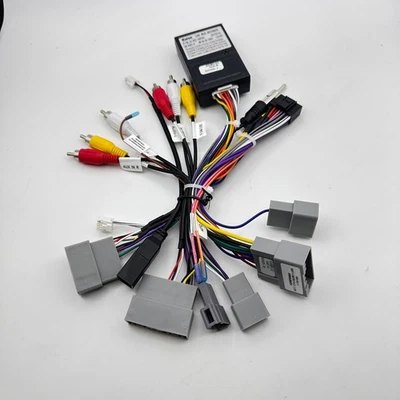 16Pin Android Adapter Harness Netzkabel+Canbus Box Für Honda Civic CR-V 2017-19 - Bild 1 von 4