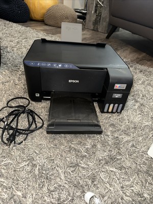 Epson EcoTank ET-2400 All-in-One Color Printer Copier Scanner - USED