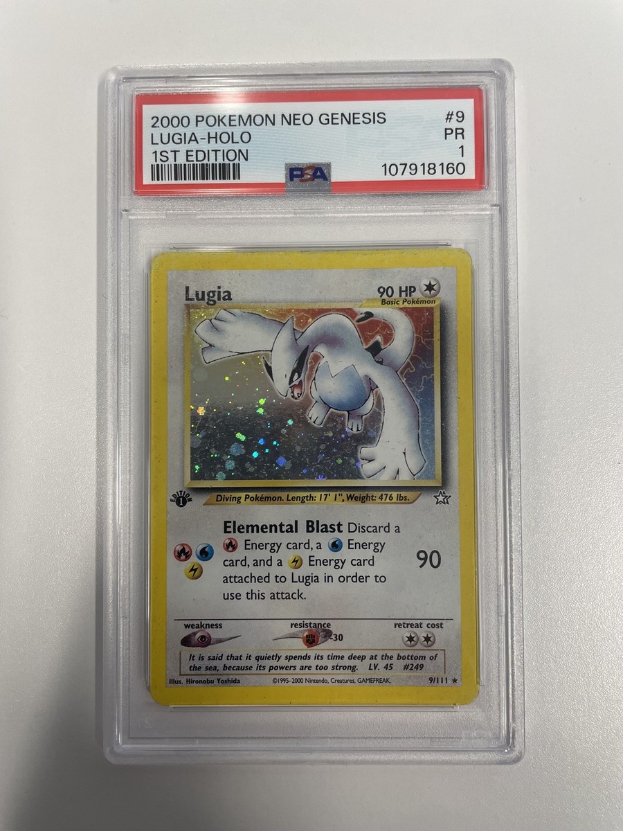 Lugia 9/111 Neo Genesis Holo for sale online | eBay