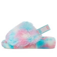 Women's UGG Fluff Yeah Pride Blue Pink 1131770-PID