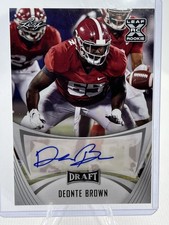 2021 Leaf Draft #BA-DB2 Deonte Brown Autographs A66