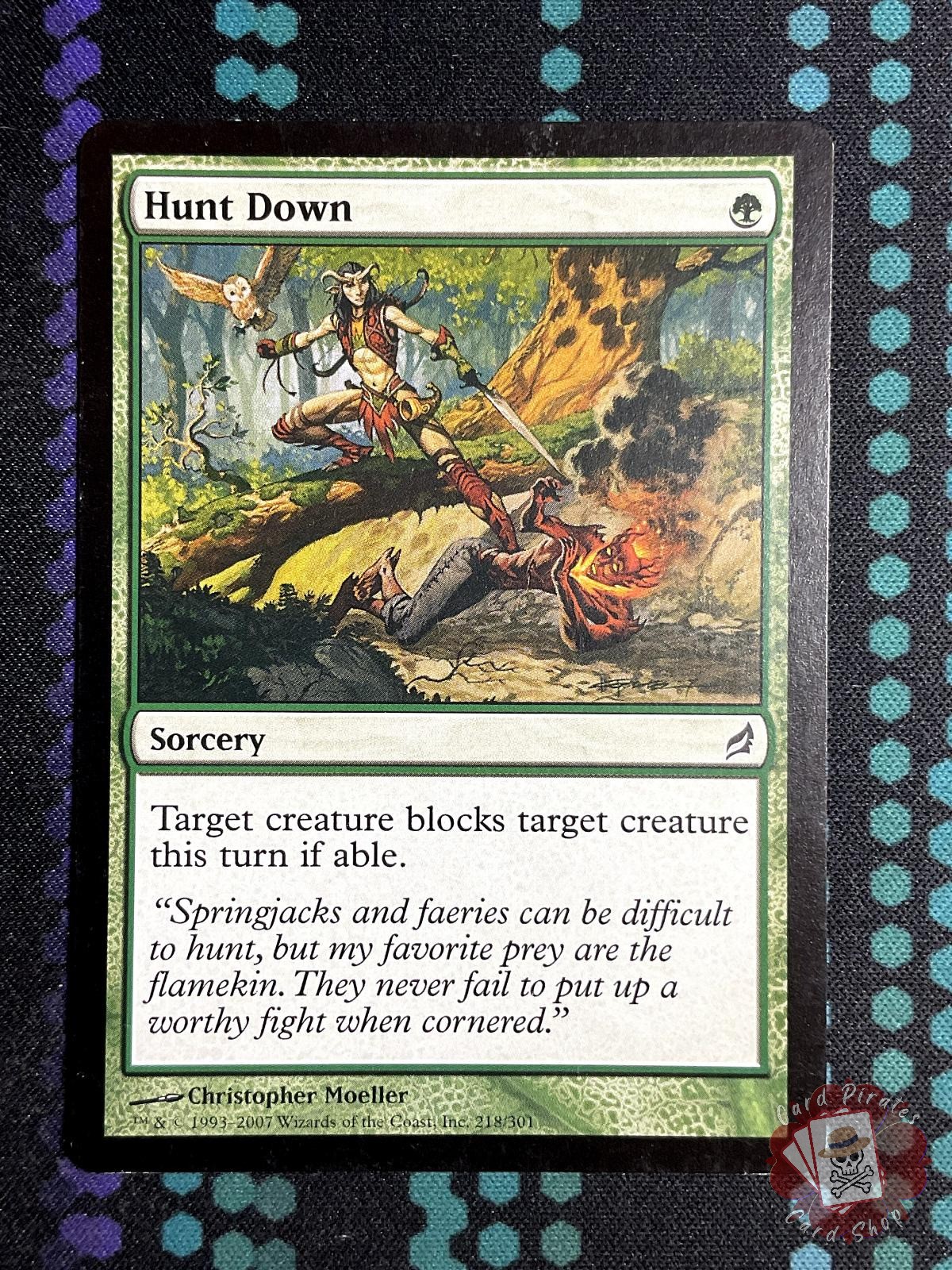 Hunt Down 218 Common Lorwyn Magic: The Gathering Lightly Played