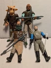 Four Vintage Original Kenner Star Wars Action Figures Complete With Weapons NICE